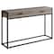 Monarch Specialties Accent Table - 48"L / Dark Taupe / Black Hall Console I 3511 - alternate 1